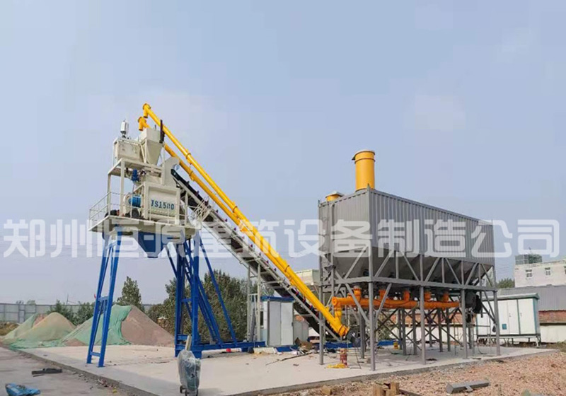 什么是免基礎混凝土攪拌站您知道嗎?
