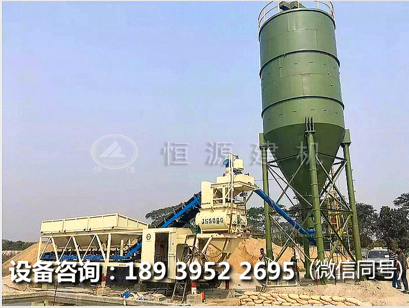 投資小型25站多少錢,HZS25型混凝土攪拌站的價格。