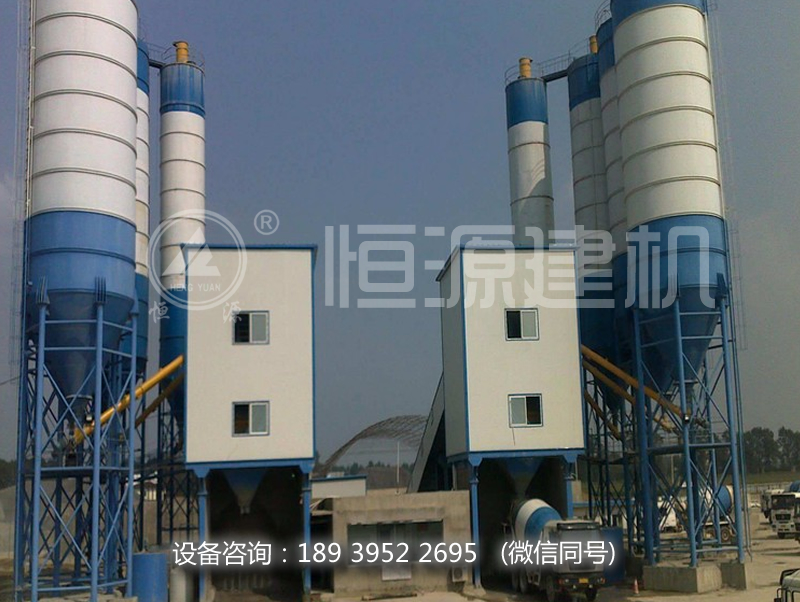 hzs120混凝土攪拌站是幾方的,120商混攪拌站的配置都有哪些??
