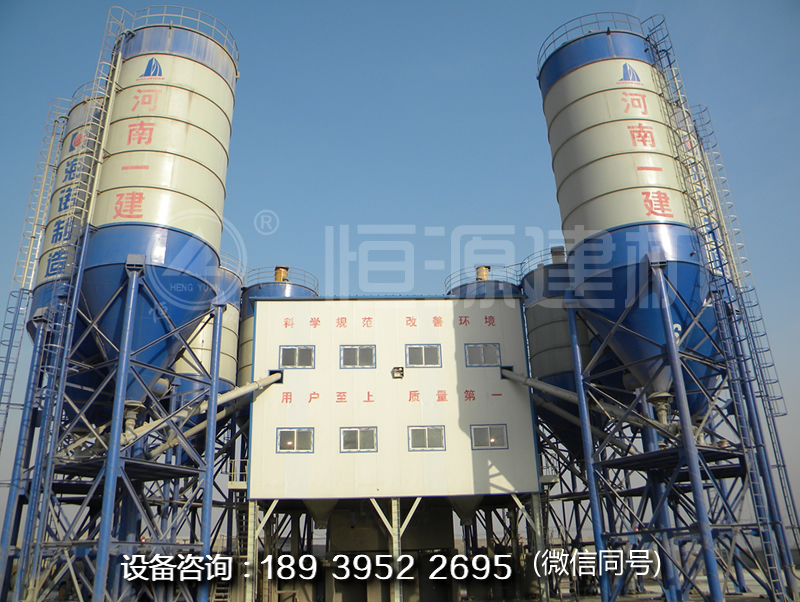 建一條180商混站多少錢?180商品混凝土攪拌站設備清單介紹
