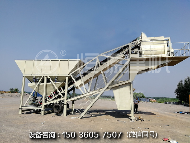 投資個混凝土移動攪拌站多少錢?建移動式攪拌站費用是多少?